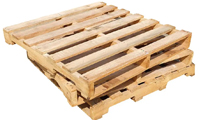 wooden pallets