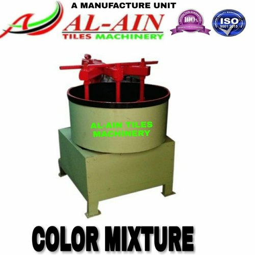 Paver Block Color Pan Mixer